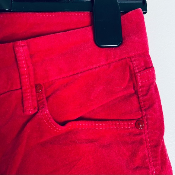 MOTHER Bunny The Looker Velvet Skinny Pants - Picture 5 of 13